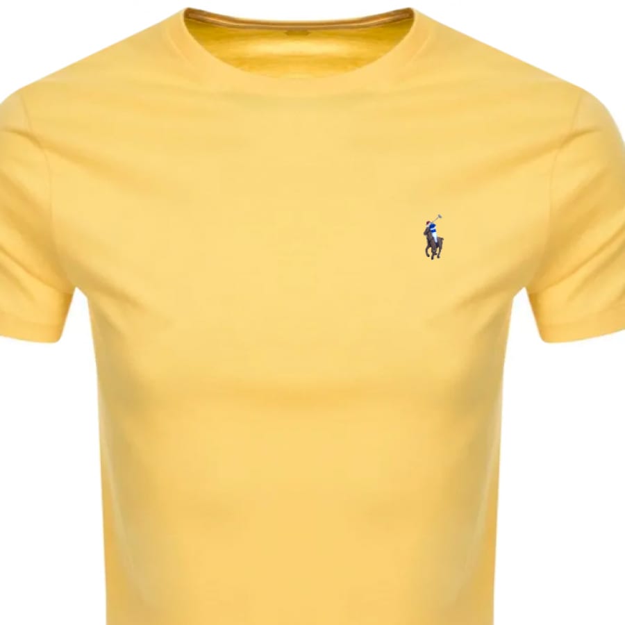 Alternative Image for ProductRalph Lauren Pima Crew Neck T Shirt Yellow2